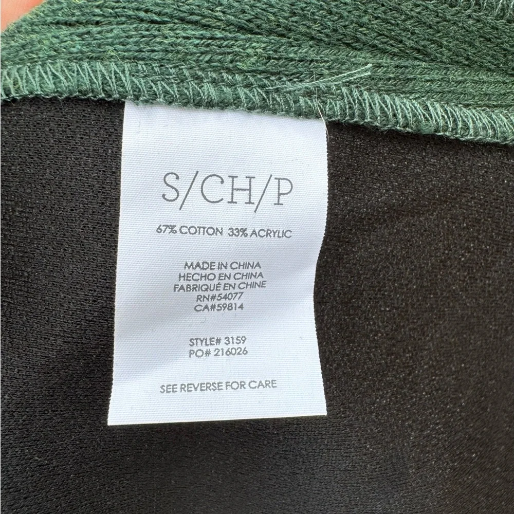 CAbi Sweater Pea Coat - Forest Green - Picture 4 of 7